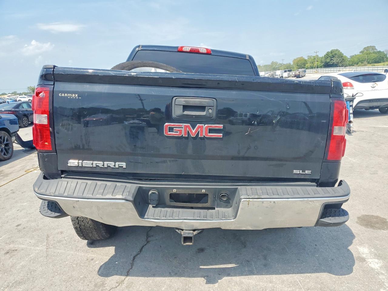 2015 Gmc Sierra K1500 Sle Black vin: 3GTU2UEC3FG174963