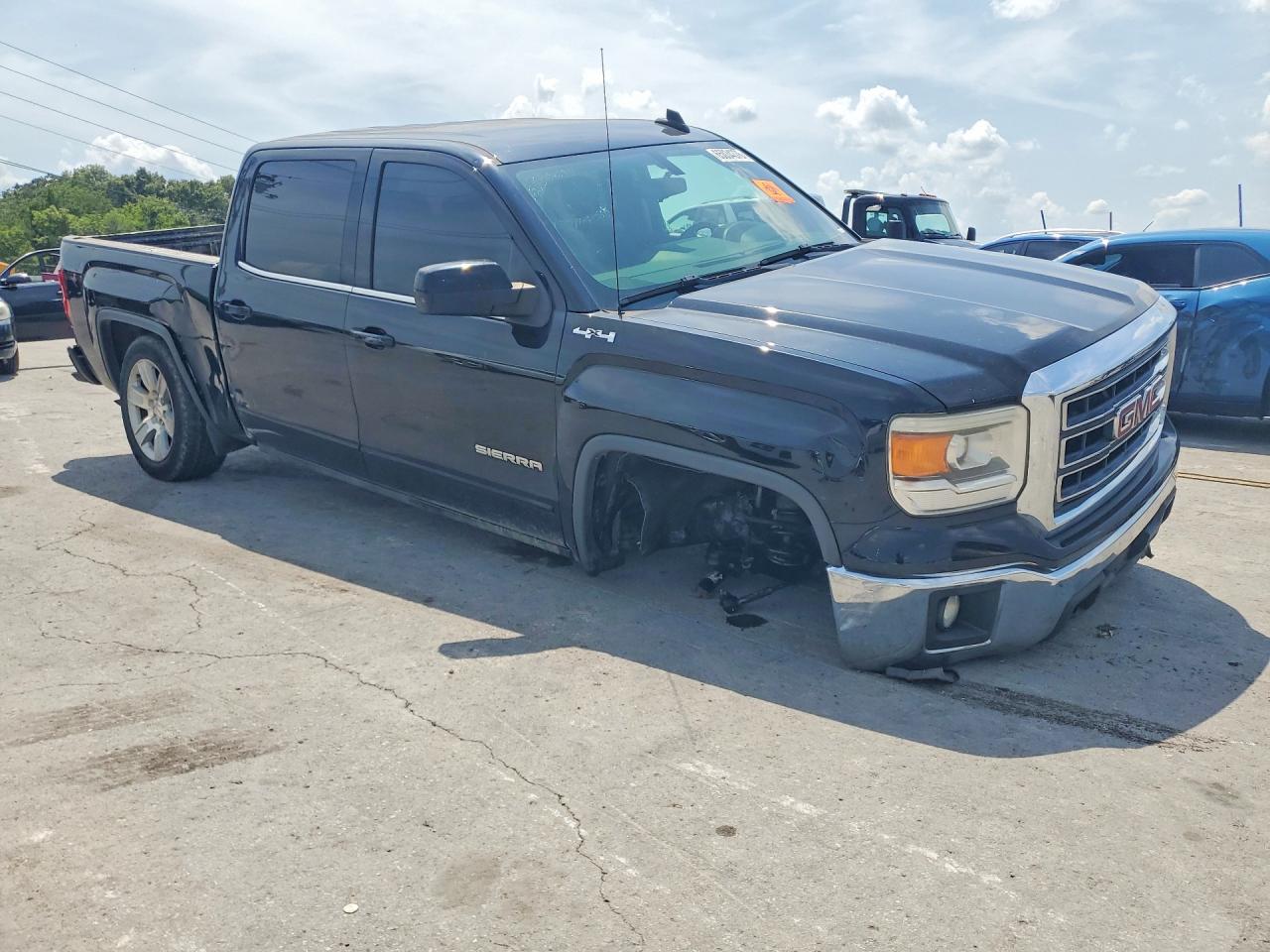 2015 Gmc Sierra K1500 Sle Black vin: 3GTU2UEC3FG174963