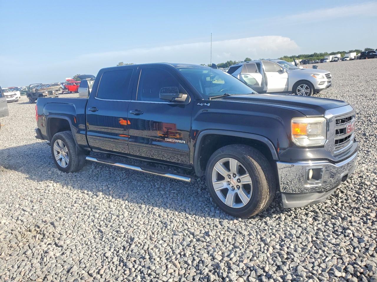 2015 Gmc Sierra K1500 Sle Black vin: 3GTU2UEC3FG179841