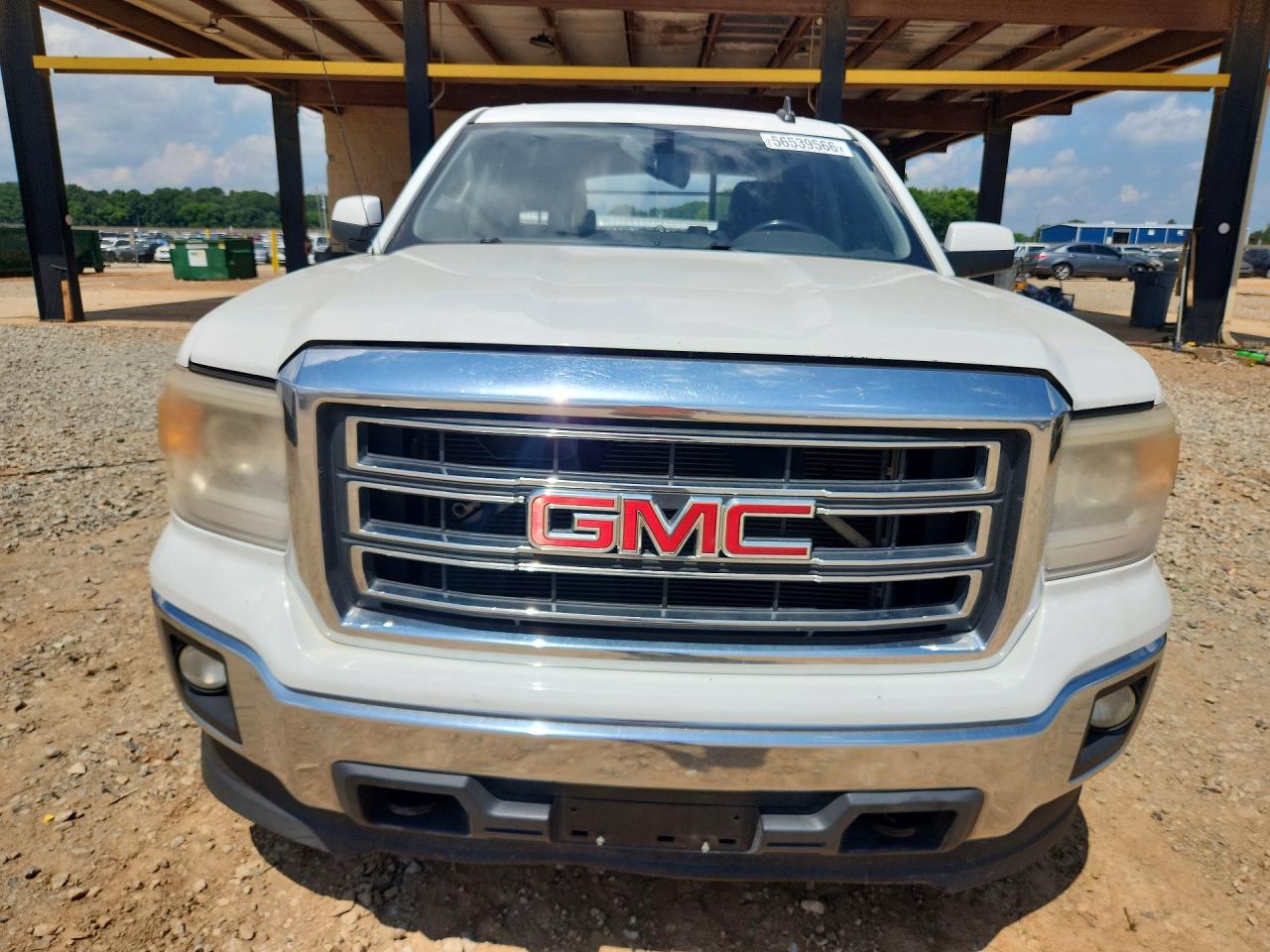 2015 Gmc Sierra K1500 Sle Белый vin: 3GTU2UEC3FG209503