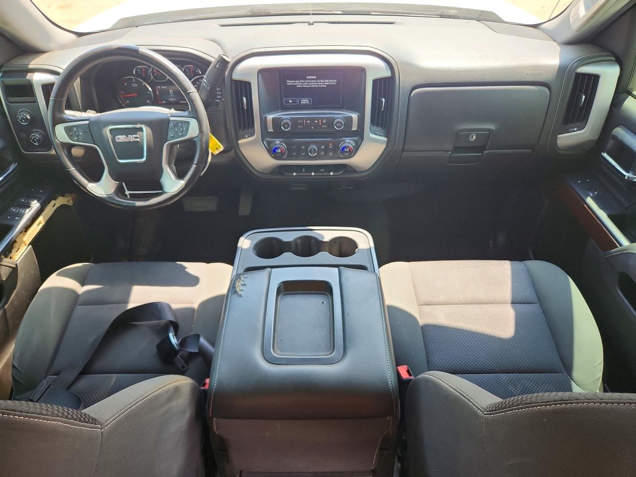 2015 Gmc Sierra K1500 Sle Белый vin: 3GTU2UEC3FG209503