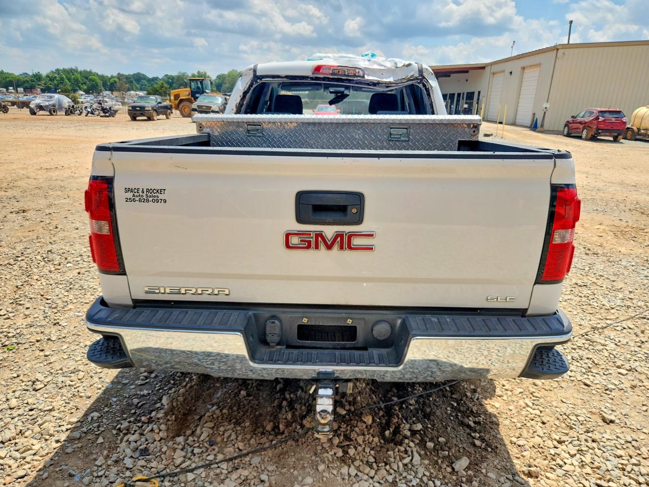 2015 Gmc Sierra K1500 Sle Белый vin: 3GTU2UEC3FG209503