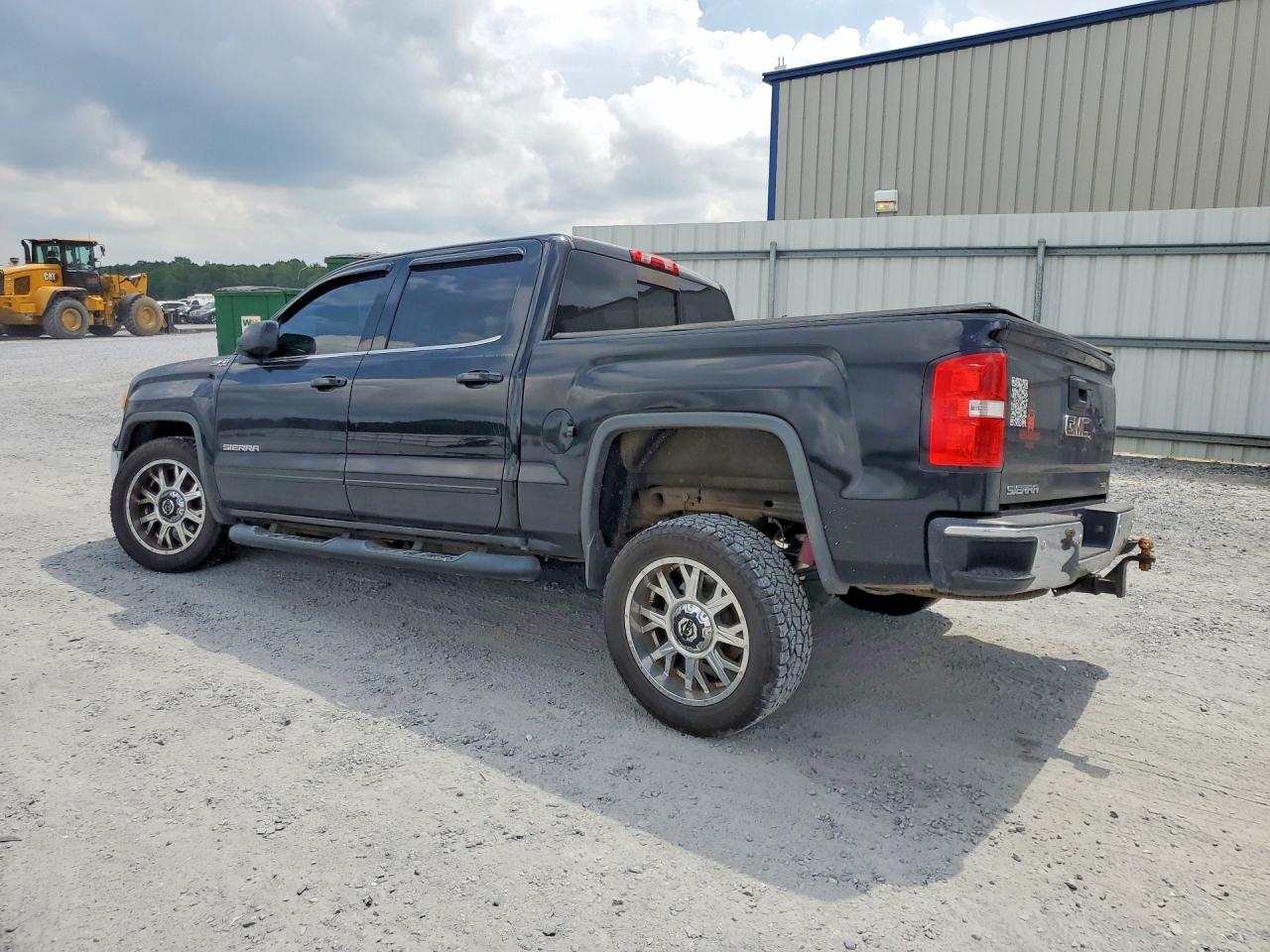 2015 Gmc Sierra K1500 Sle Black vin: 3GTU2UEC3FG258216