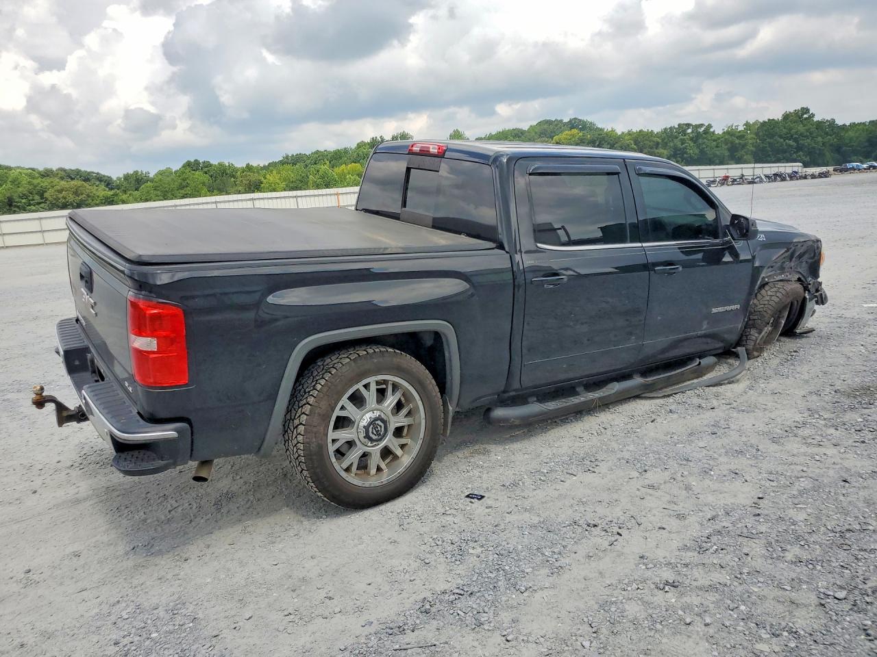 2015 Gmc Sierra K1500 Sle Black vin: 3GTU2UEC3FG258216