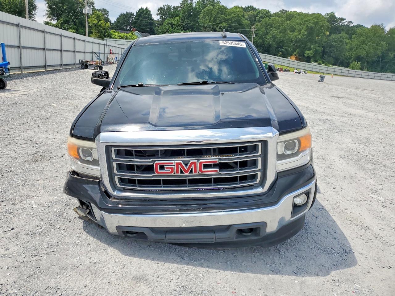 2015 Gmc Sierra K1500 Sle Black vin: 3GTU2UEC3FG258216
