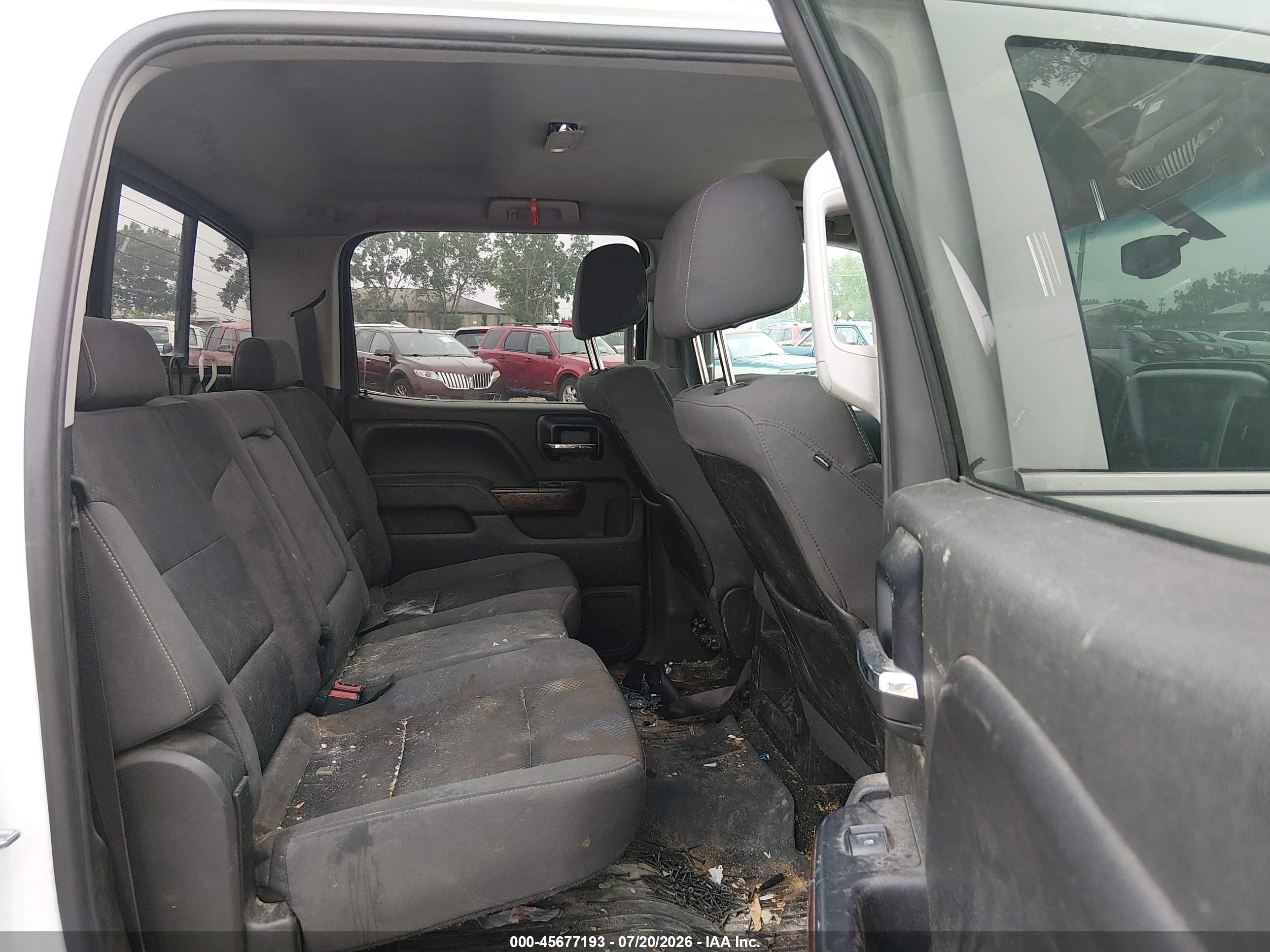 2014 Gmc Sierra 1500 Sle White vin: 3GTU2UEC4EG219147