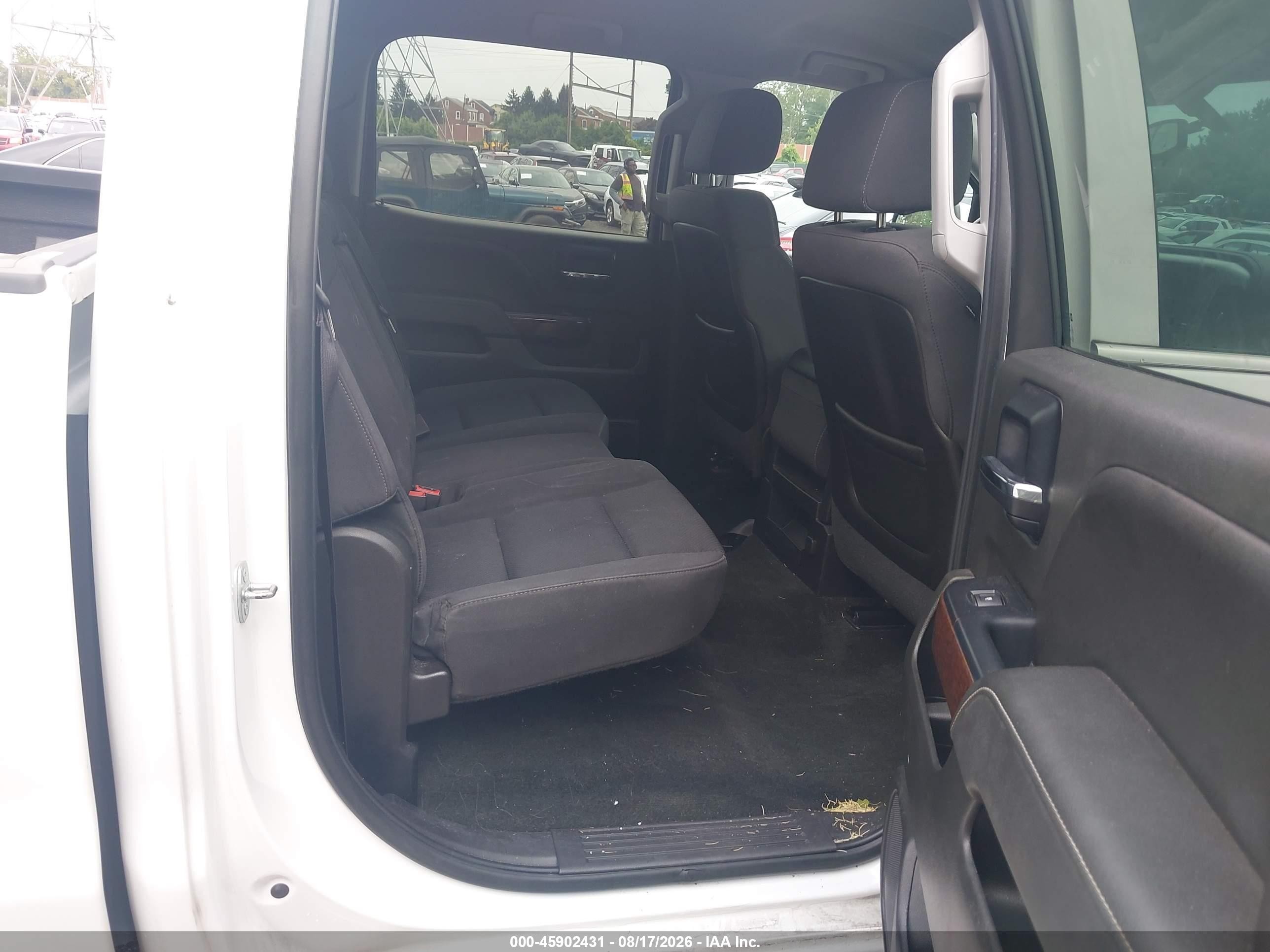 2014 Gmc Sierra 1500 Sle White vin: 3GTU2UEC4EG231878