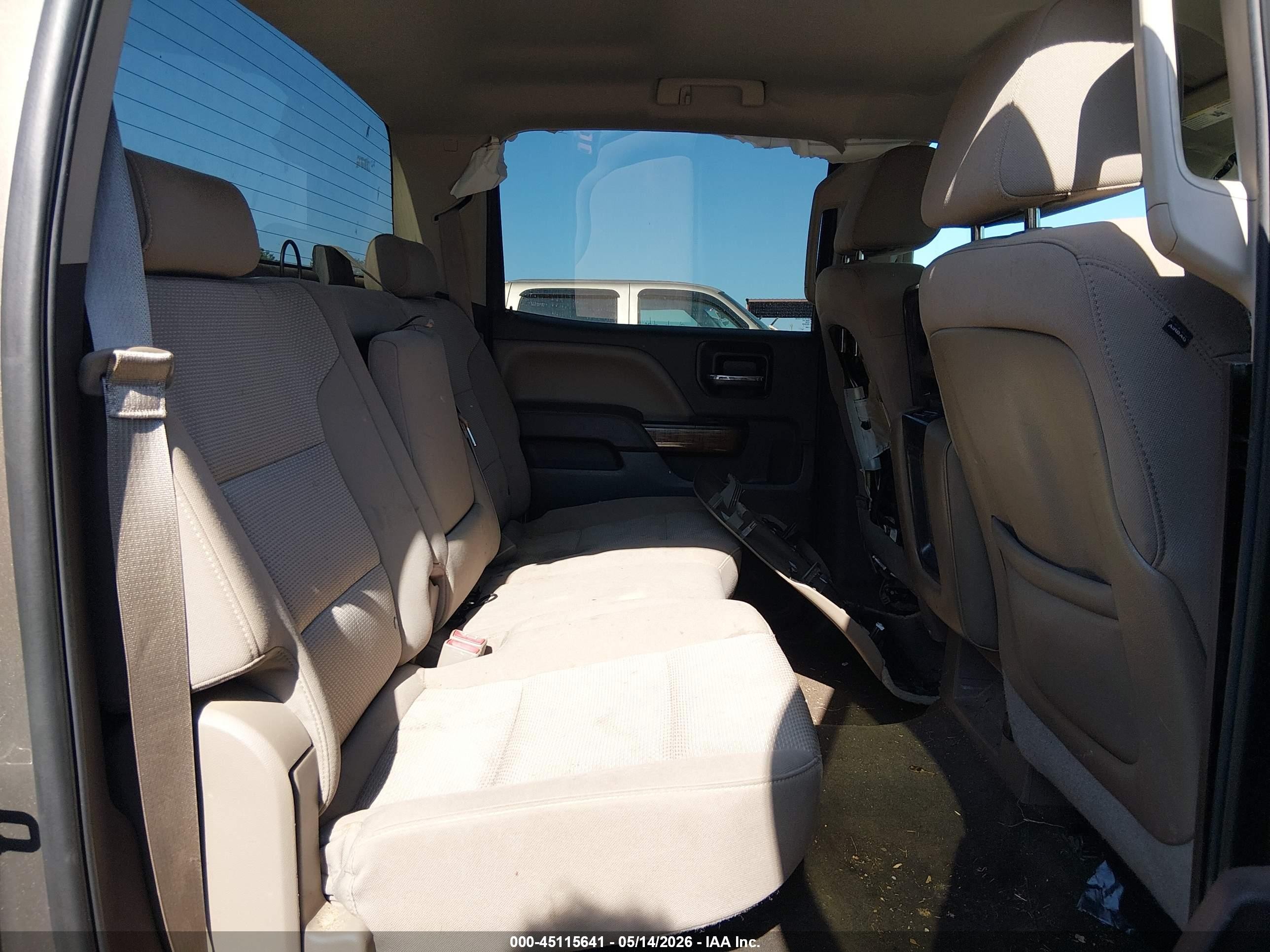 2014 Gmc Sierra 1500 Sle Brown vin: 3GTU2UEC4EG385507