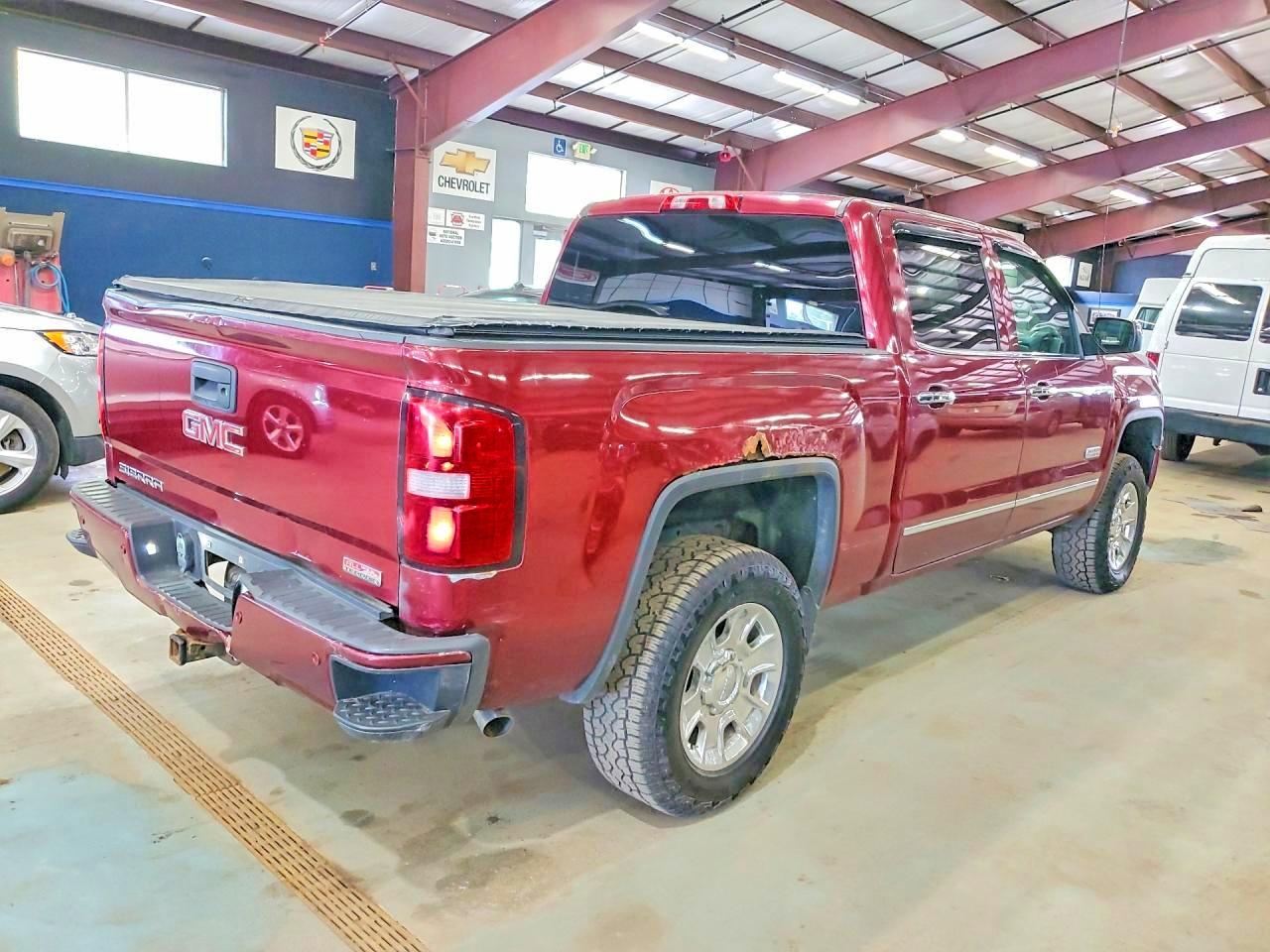 2014 Gmc Sierra K1500 Sle Red vin: 3GTU2UEC4EG433121