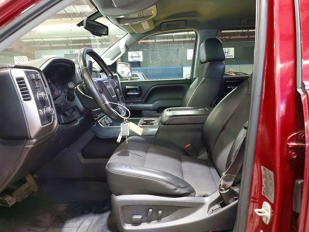 2014 Gmc Sierra K1500 Sle Red vin: 3GTU2UEC4EG433121