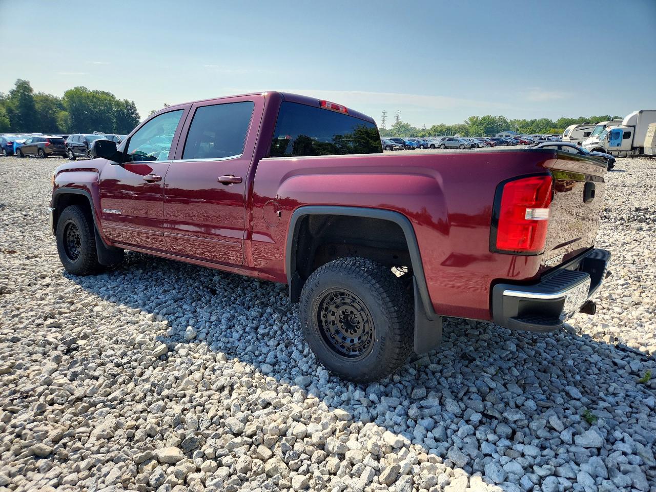 2014 Gmc Sierra K1500 Sle Темно-бордовый vin: 3GTU2UEC4EG468323