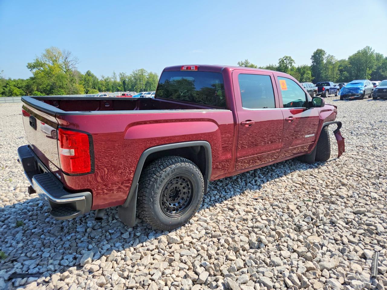 2014 Gmc Sierra K1500 Sle Темно-бордовый vin: 3GTU2UEC4EG468323