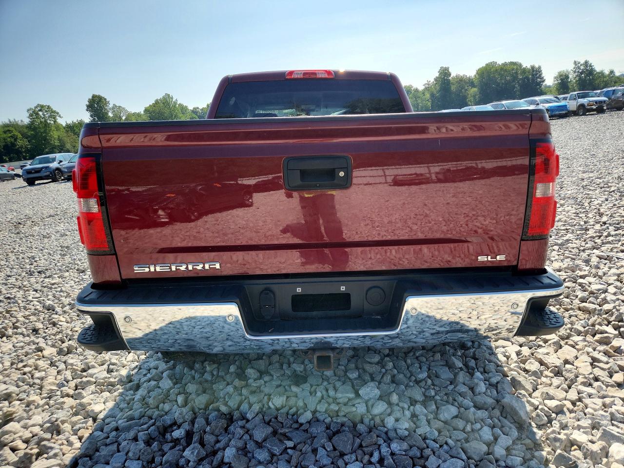 2014 Gmc Sierra K1500 Sle Темно-бордовый vin: 3GTU2UEC4EG468323