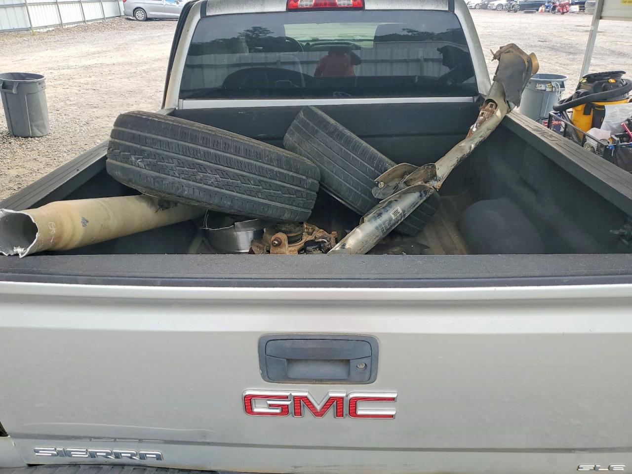 2014 Gmc Sierra K1500 Sle Silver vin: 3GTU2UEC4EG470606