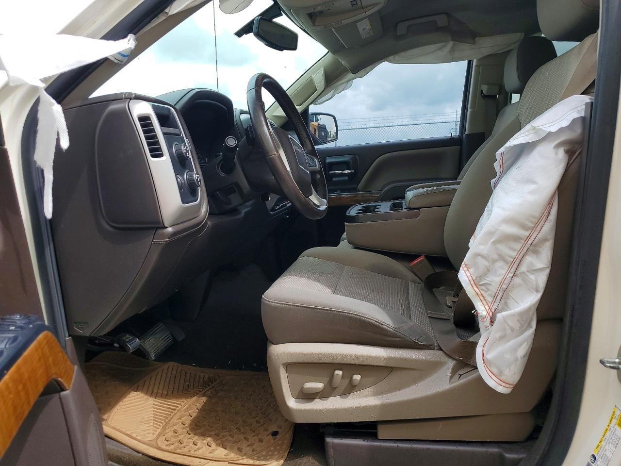 2014 Gmc Sierra 1500 Sle Белый vin: 3GTU2UEC4EG551587