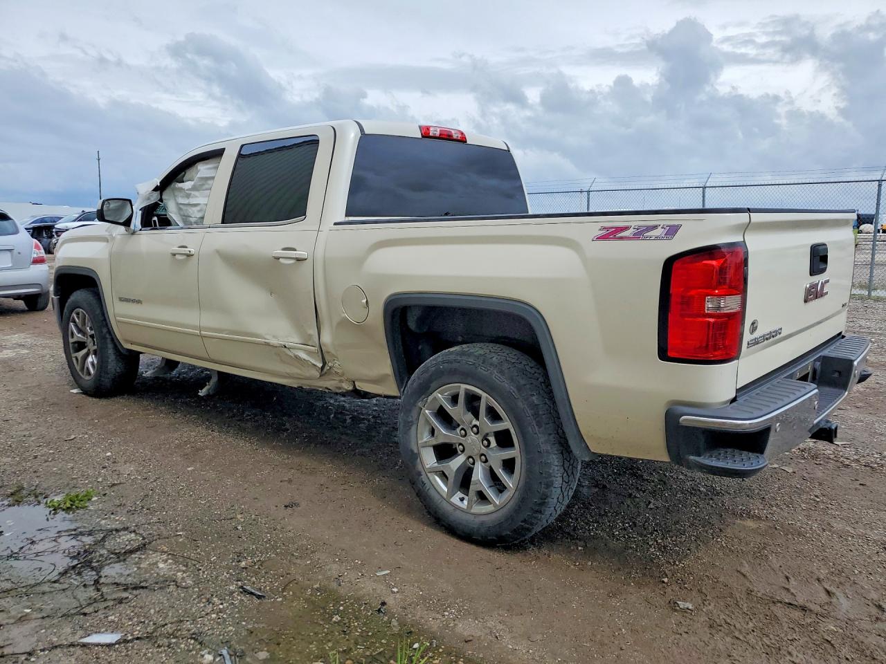 2014 Gmc Sierra 1500 Sle Белый vin: 3GTU2UEC4EG551587