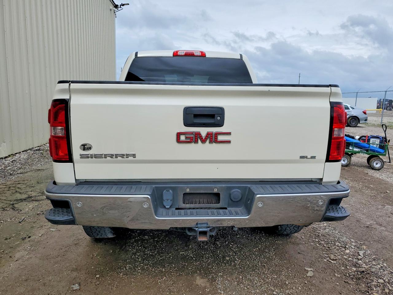 2014 Gmc Sierra 1500 Sle Белый vin: 3GTU2UEC4EG551587