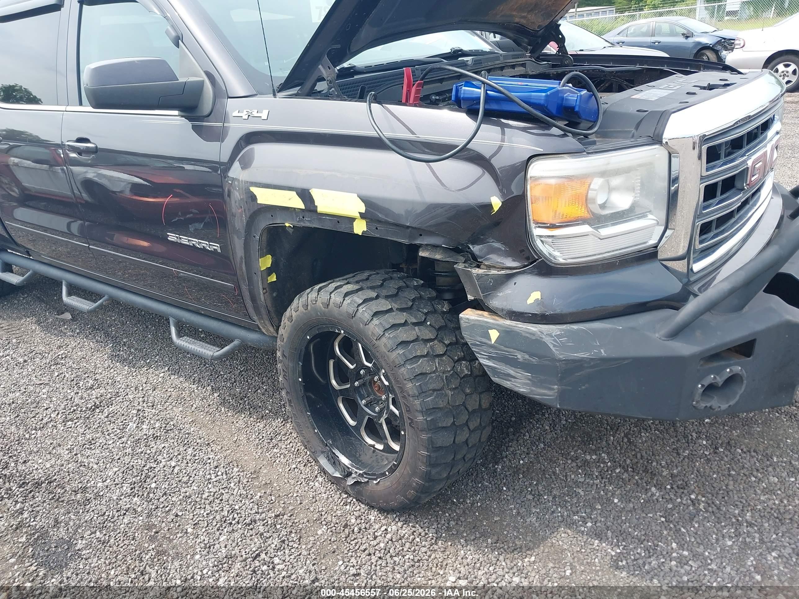 2015 Gmc Sierra 1500 Sle Pewter vin: 3GTU2UEC4FG136657