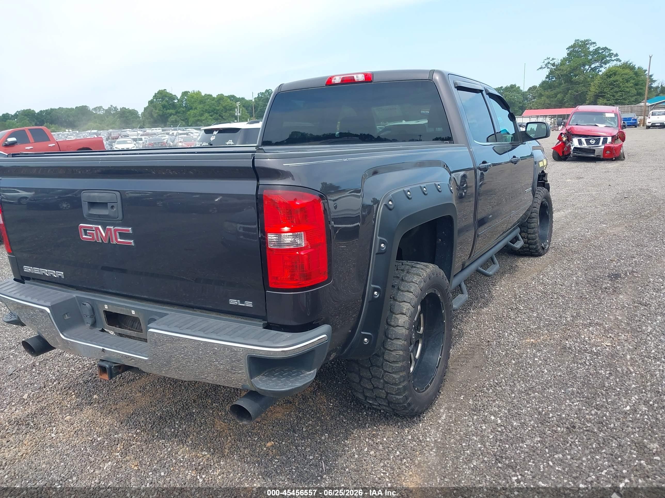 2015 Gmc Sierra 1500 Sle Pewter vin: 3GTU2UEC4FG136657