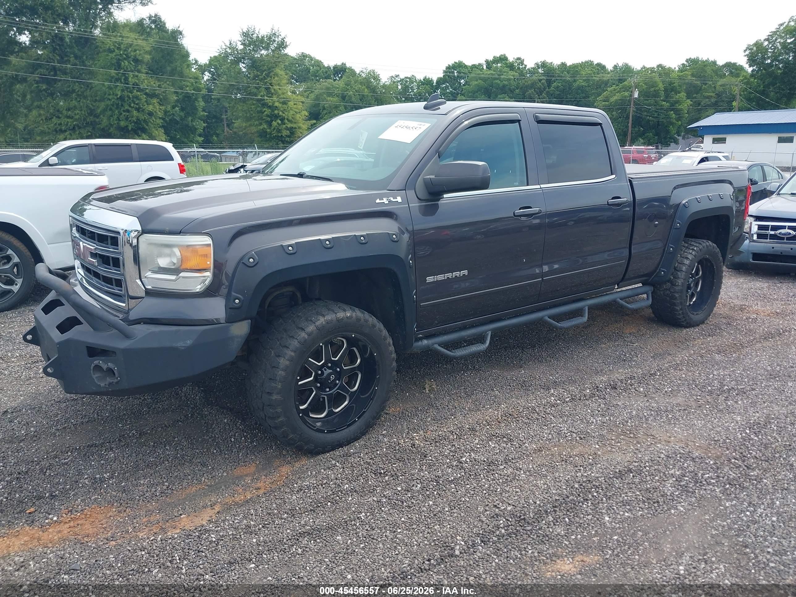 2015 Gmc Sierra 1500 Sle Pewter vin: 3GTU2UEC4FG136657