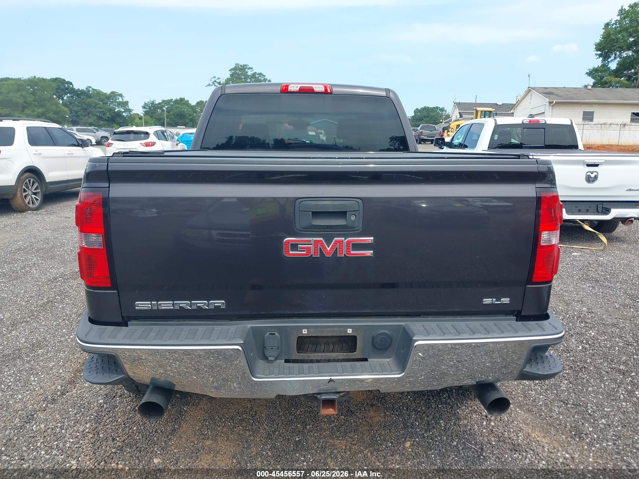 2015 Gmc Sierra 1500 Sle Pewter vin: 3GTU2UEC4FG136657