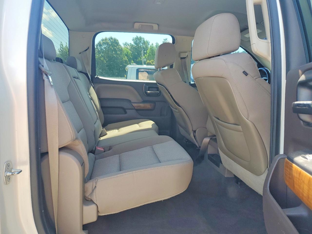 2015 Gmc Sierra K1500 Sle White vin: 3GTU2UEC4FG190203