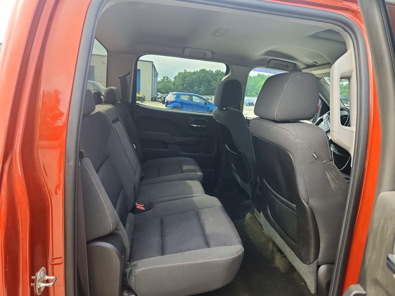 2015 Gmc Sierra K1500 Sle Orange vin: 3GTU2UEC4FG190511