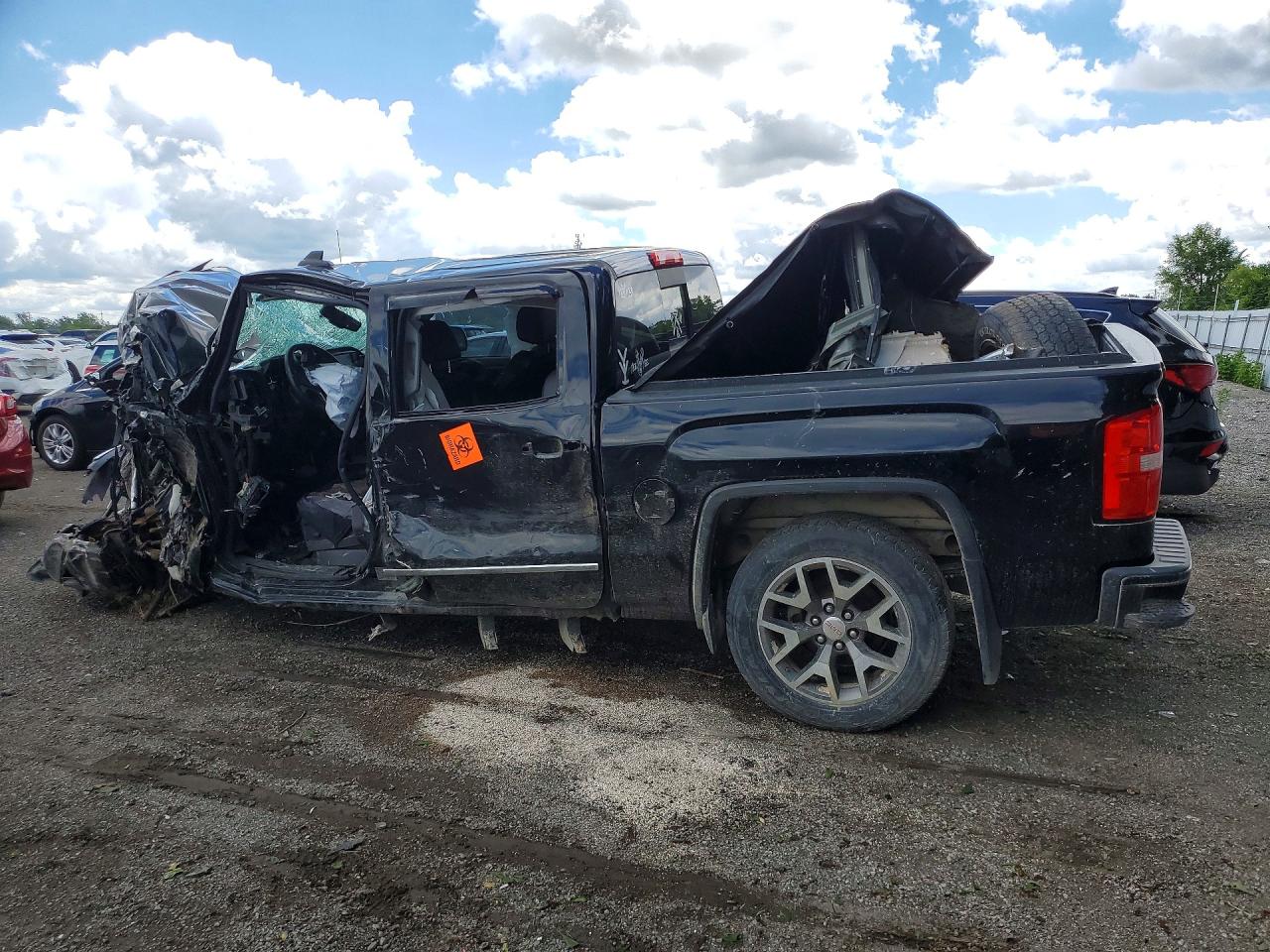 2015 Gmc Sierra K1500 Sle Черный vin: 3GTU2UEC4FG292715