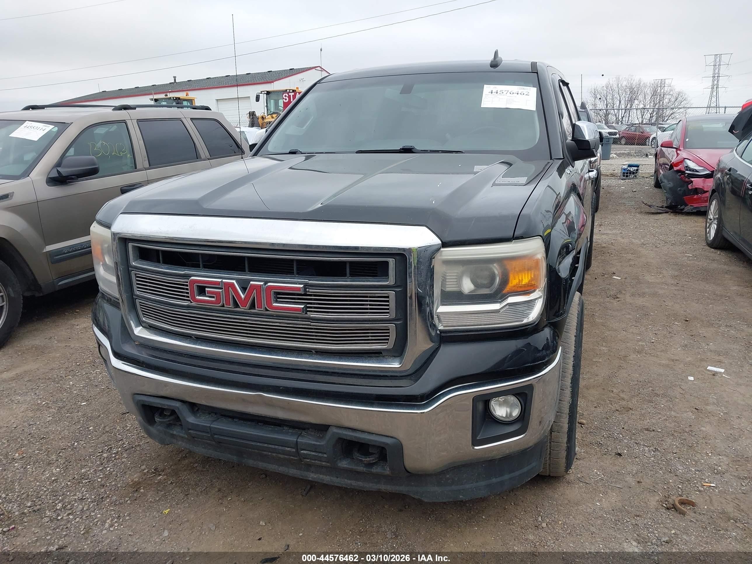 2015 Gmc Sierra 1500 Sle Black vin: 3GTU2UEC4FG355649