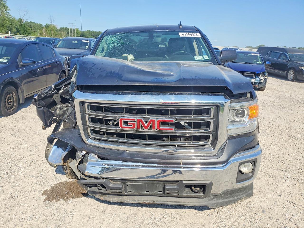 2015 Gmc Sierra K1500 Sle Gray vin: 3GTU2UEC4FG402646