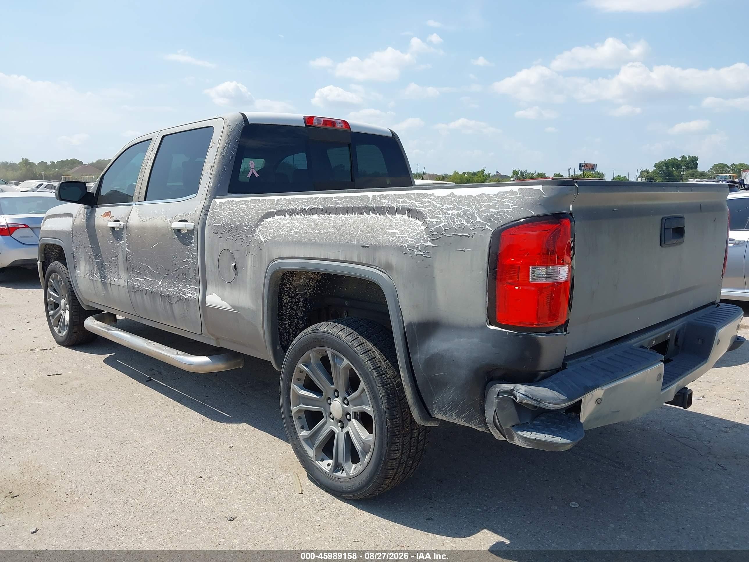 2014 Gmc Sierra 1500 Sle Gray vin: 3GTU2UEC5EG248866
