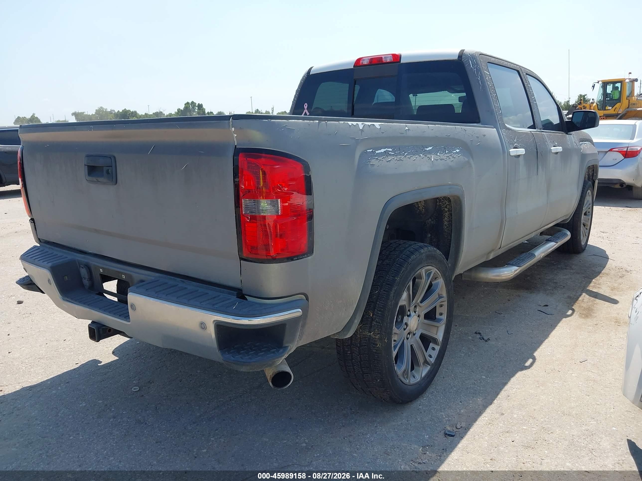 2014 Gmc Sierra 1500 Sle Gray vin: 3GTU2UEC5EG248866