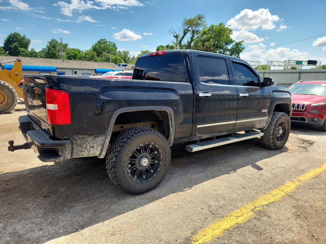 2014 Gmc Sierra K1500 Sle Black vin: 3GTU2UEC5EG307754