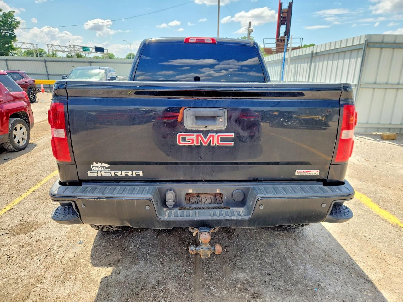 2014 Gmc Sierra K1500 Sle Black vin: 3GTU2UEC5EG307754