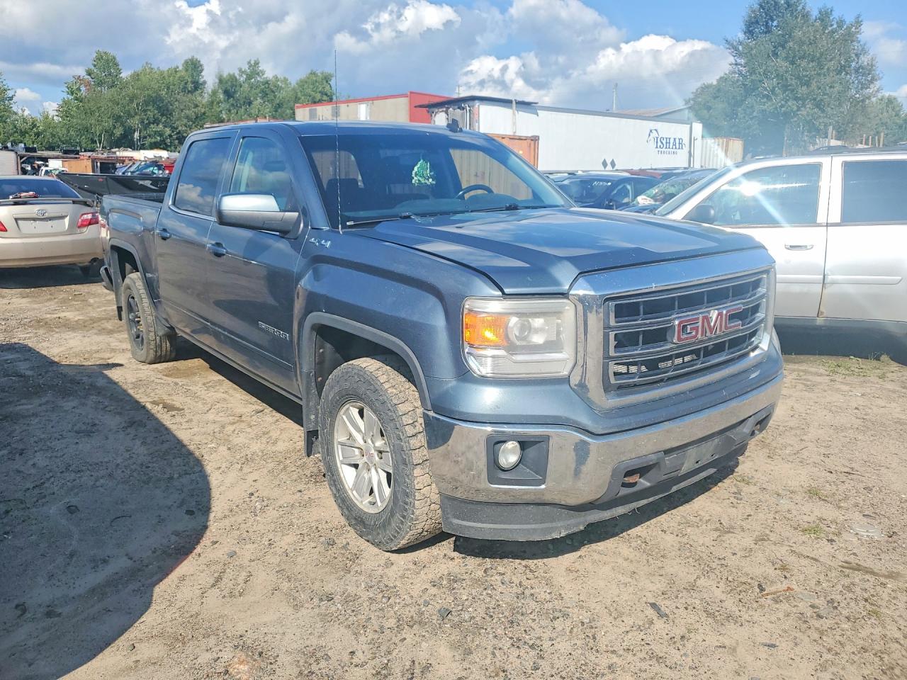 2014 Gmc Sierra K1500 Sle Blue vin: 3GTU2UEC5EG319953