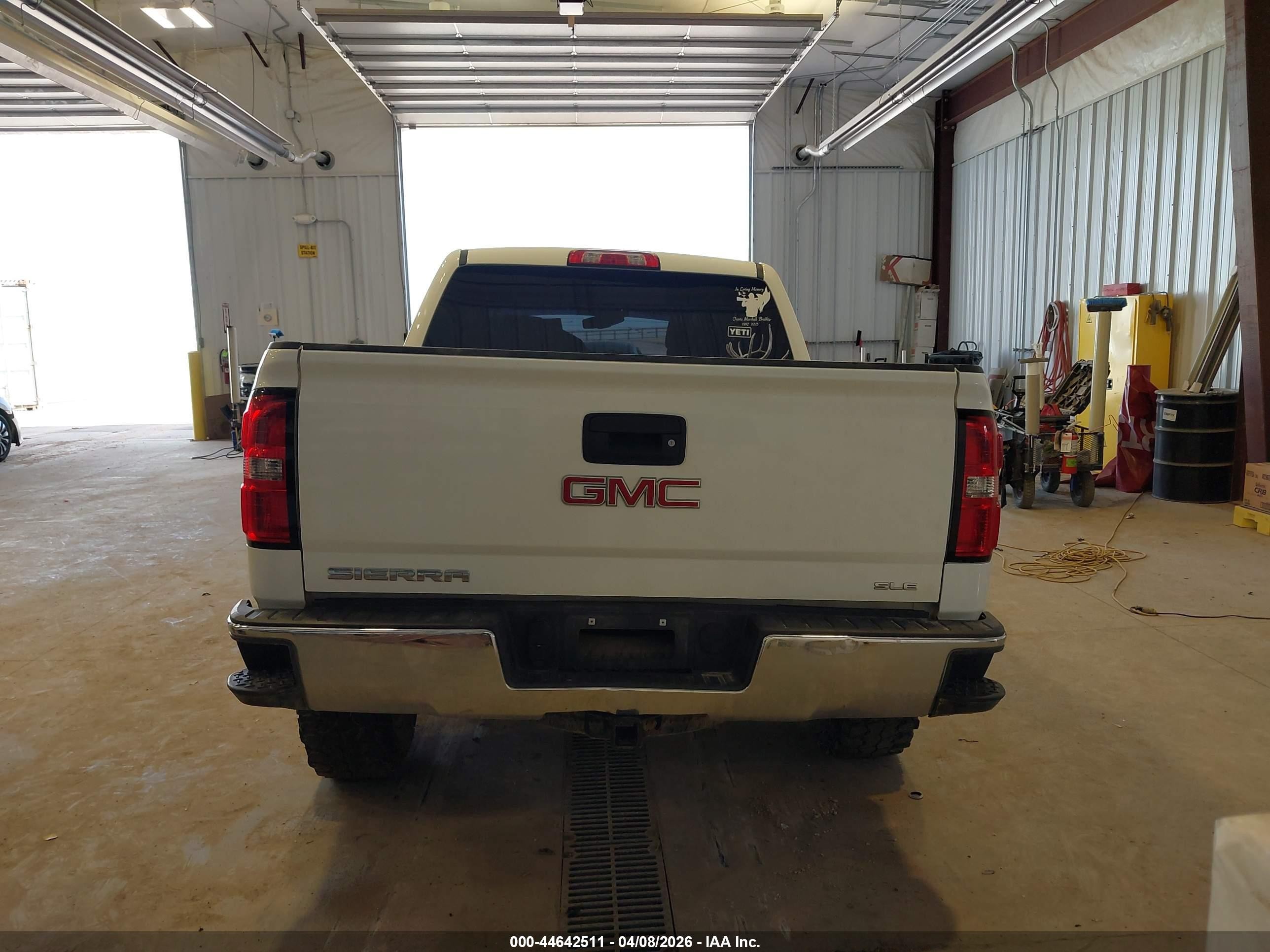 2014 Gmc Sierra 1500 Sle Белый vin: 3GTU2UEC5EG336963