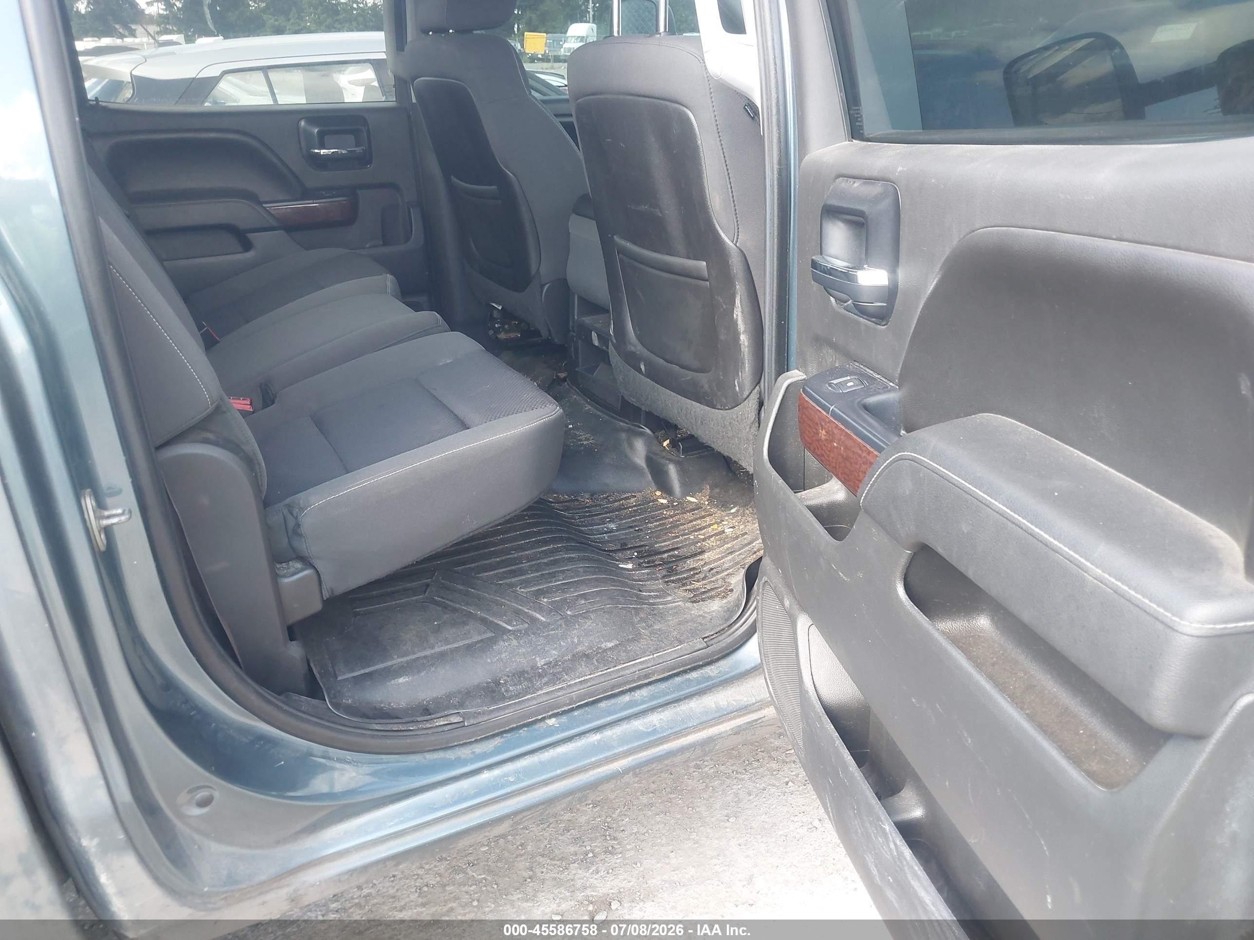 2014 Gmc Sierra 1500 Sle Blue vin: 3GTU2UEC5EG366786
