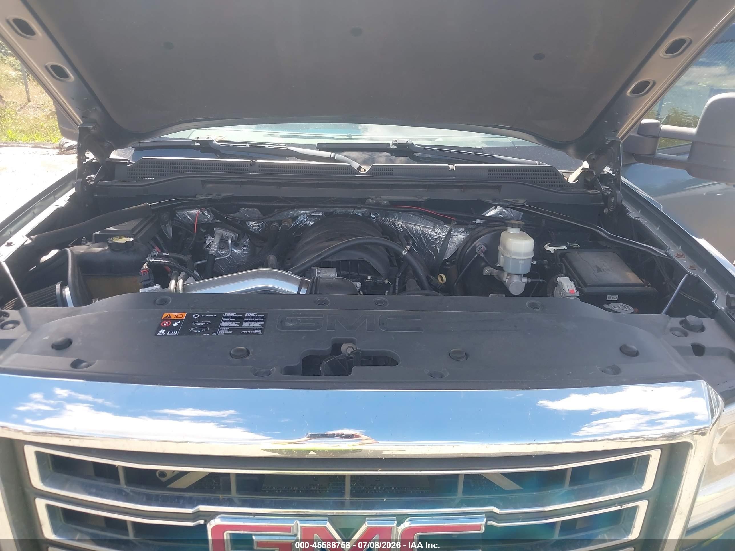2014 Gmc Sierra 1500 Sle Blue vin: 3GTU2UEC5EG366786
