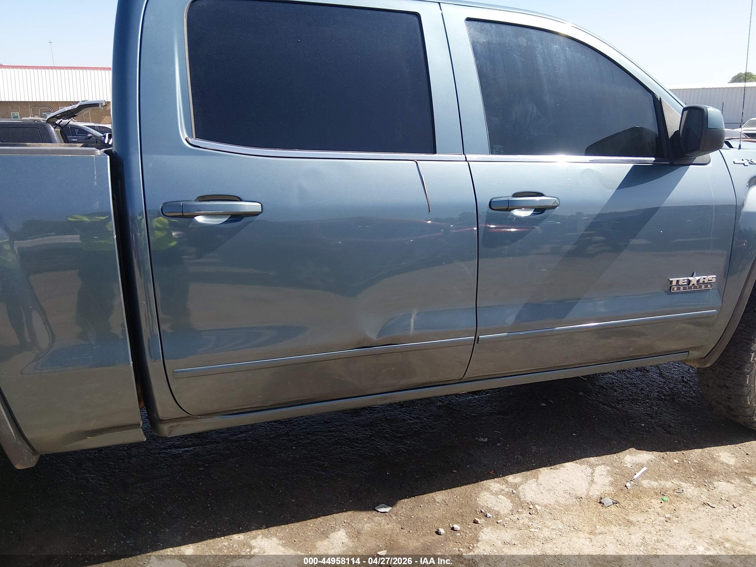 2014 Gmc Sierra 1500 Sle Синий vin: 3GTU2UEC5EG441230