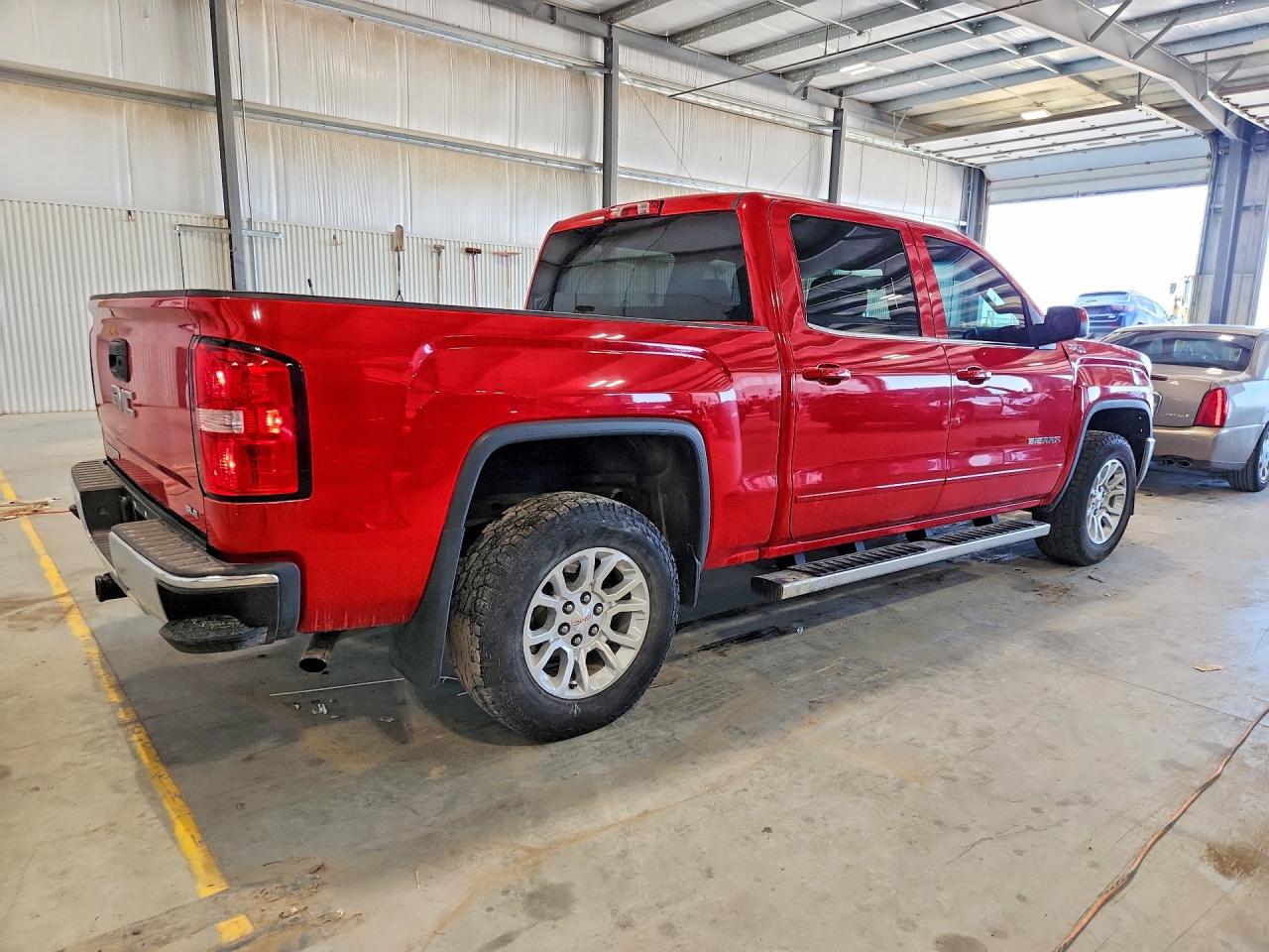 2014 Gmc Sierra K1500 Sle Red vin: 3GTU2UEC5EG470534