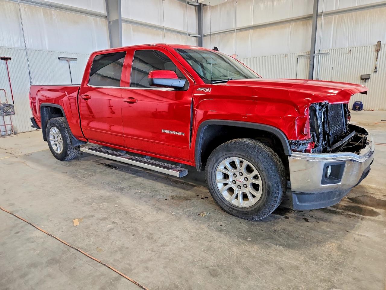 2014 Gmc Sierra K1500 Sle Red vin: 3GTU2UEC5EG470534