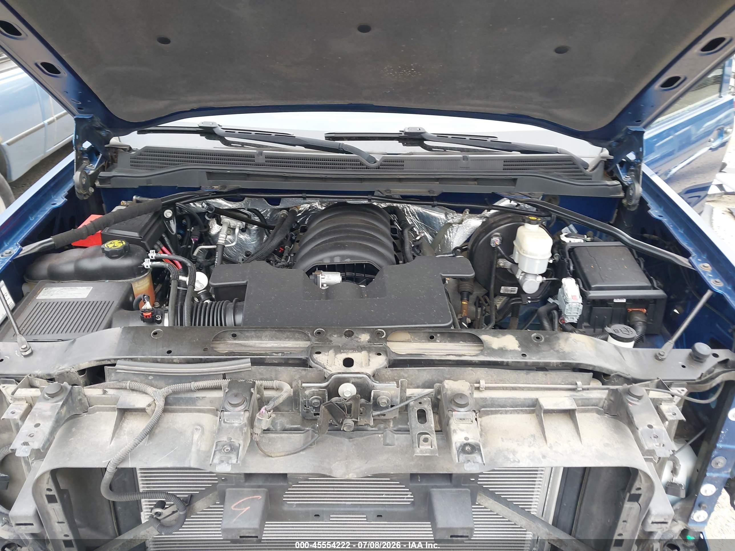 2015 Gmc Sierra 1500 Sle Blue vin: 3GTU2UEC5FG219482