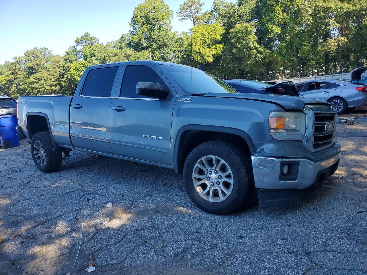 2015 Gmc Sierra K1500 Sle Угольный vin: 3GTU2UEC5FG391057