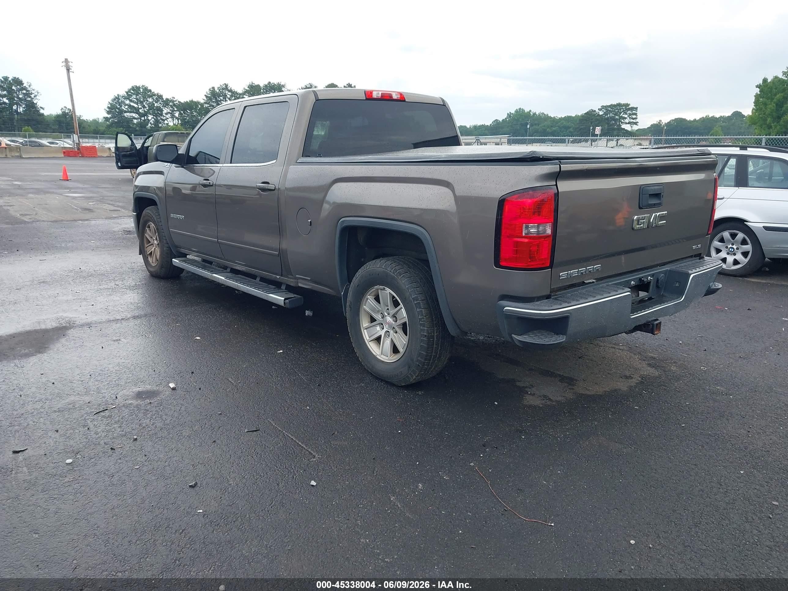 2015 Gmc Sierra 1500 Sle Beige vin: 3GTU2UEC5FG470471