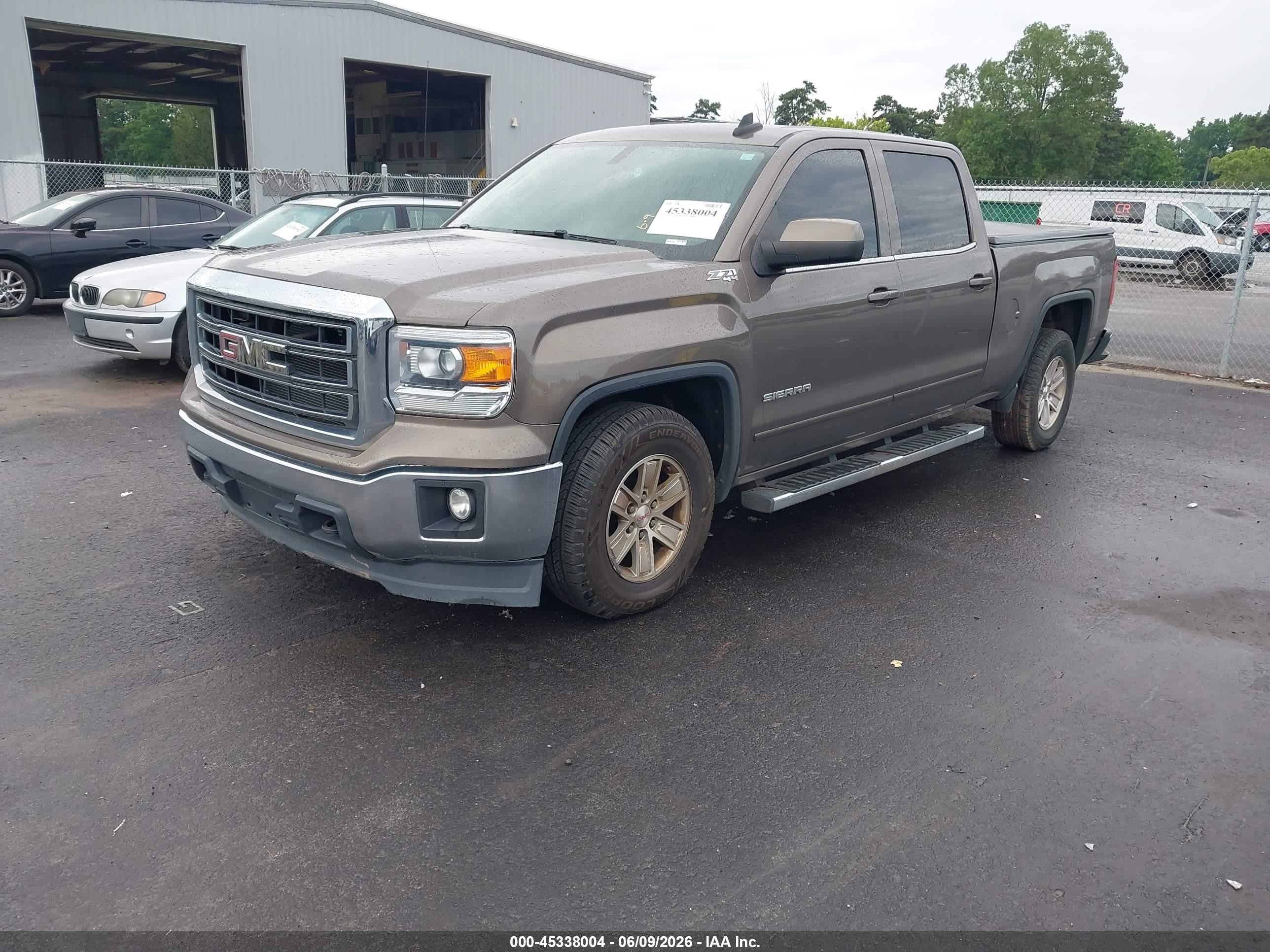 2015 Gmc Sierra 1500 Sle Beige vin: 3GTU2UEC5FG470471
