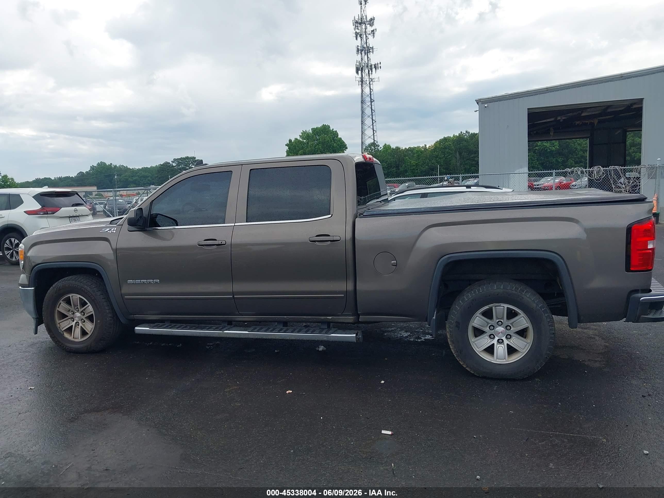 2015 Gmc Sierra 1500 Sle Beige vin: 3GTU2UEC5FG470471