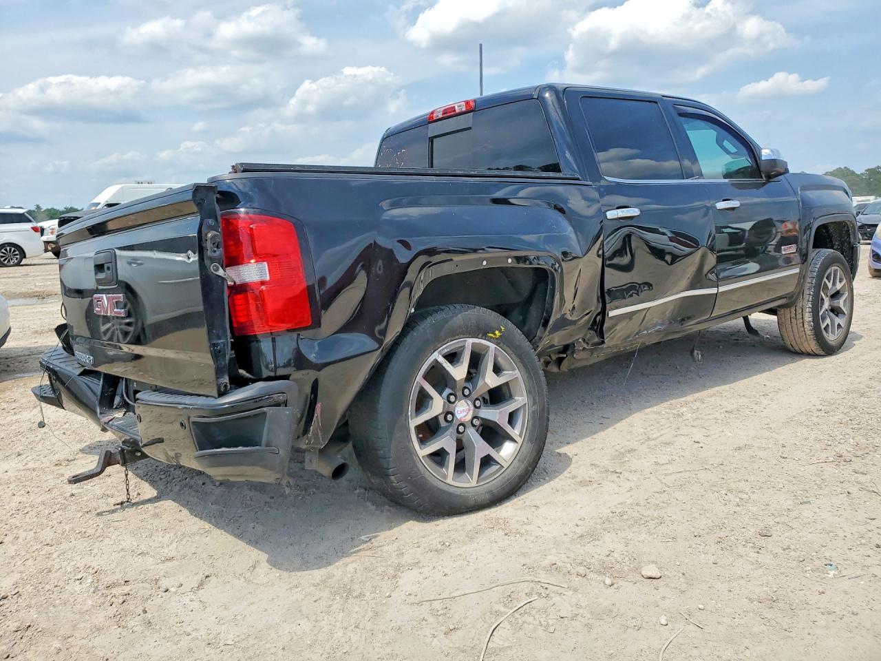 2015 Gmc Sierra K1500 Sle Black vin: 3GTU2UEC5FG487979