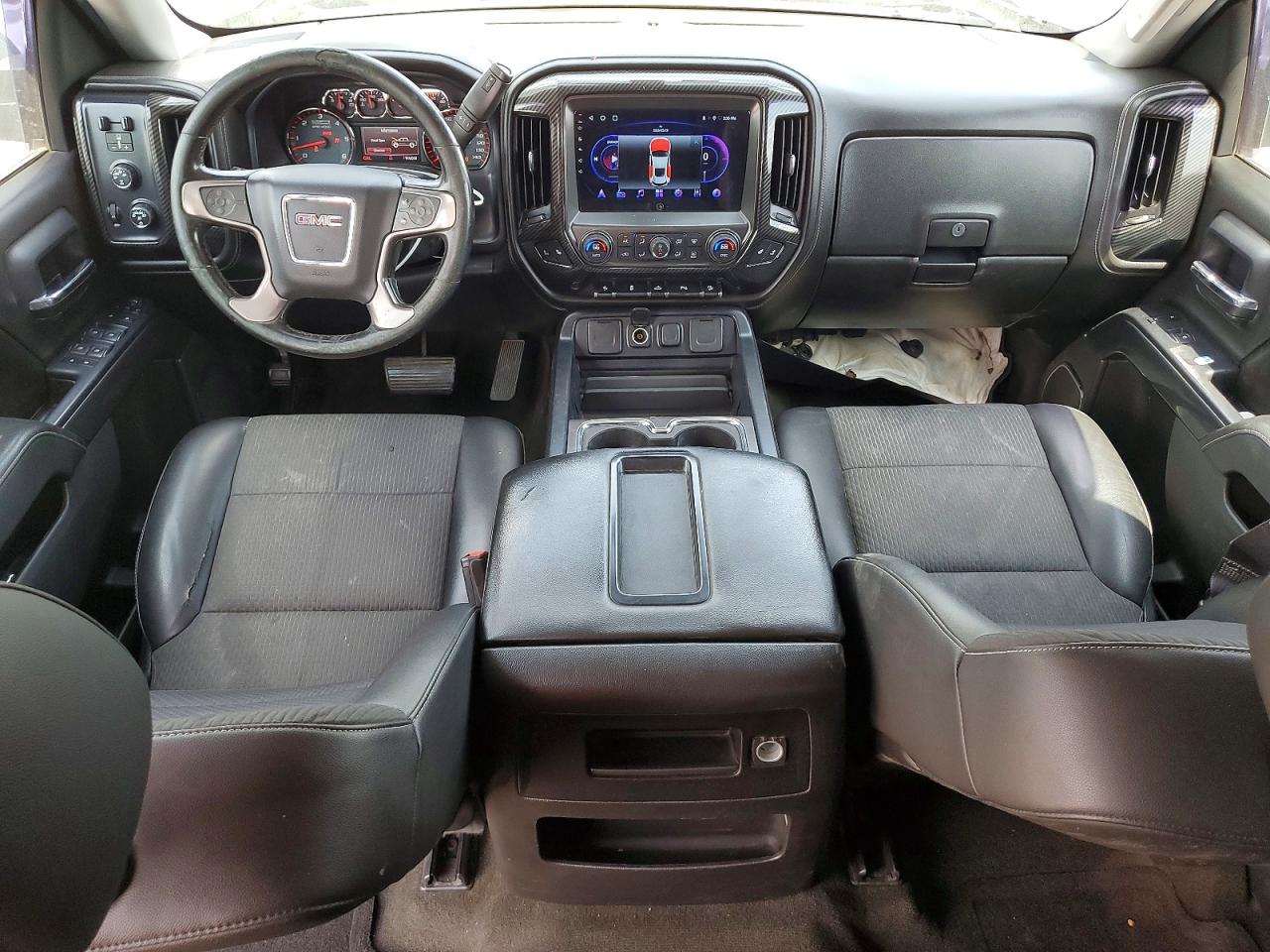 2015 Gmc Sierra K1500 Sle Black vin: 3GTU2UEC5FG487979