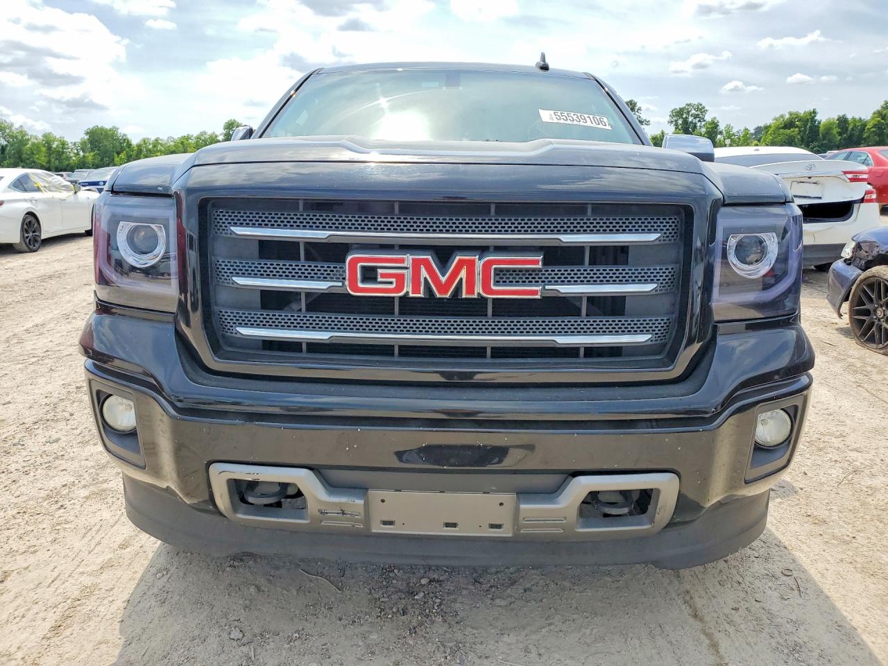 2015 Gmc Sierra K1500 Sle Black vin: 3GTU2UEC5FG487979