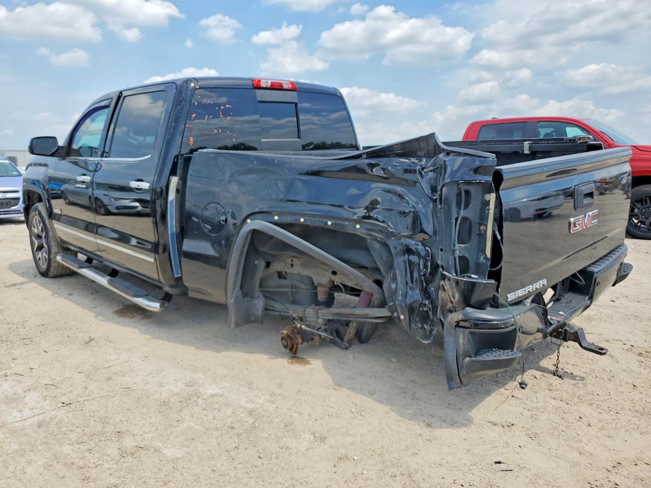 2015 Gmc Sierra K1500 Sle Black vin: 3GTU2UEC5FG487979